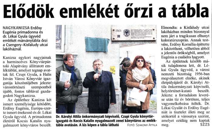 Zalai Hírlap 2020 01 23 019sz 03old - Elődök emlékét őrzi a tábla.jpg Zalai Hírlap 2020 01 23 019sz 03old - Elődök emlékét őrzi a tábla.jpg